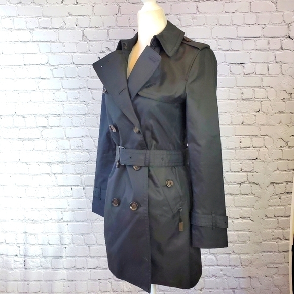 Coach Trench Coat Black NWT - Picture 6 of 15